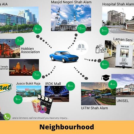 Sinar Rasa Homestay At I-Soho, I-City Shah Alam Extérieur photo Neighbourhood